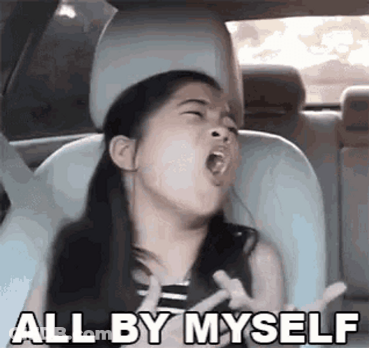 Niana Guerrero Singing All By Myself GIF