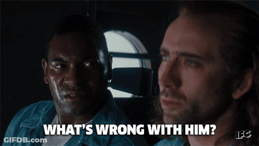 Nic Cage Con Air Thinks A Lot GIF