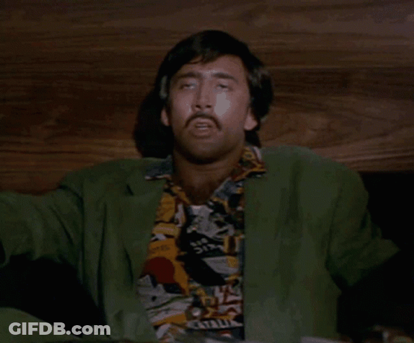 Nic Cage Moustache Thumbs Up GIF