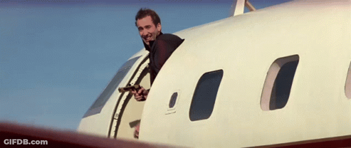 Nic Cage Shoulder Shrug GIF