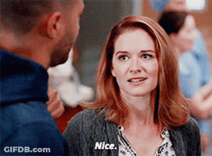 Nice April Kepner Grey's Anatomy GIF