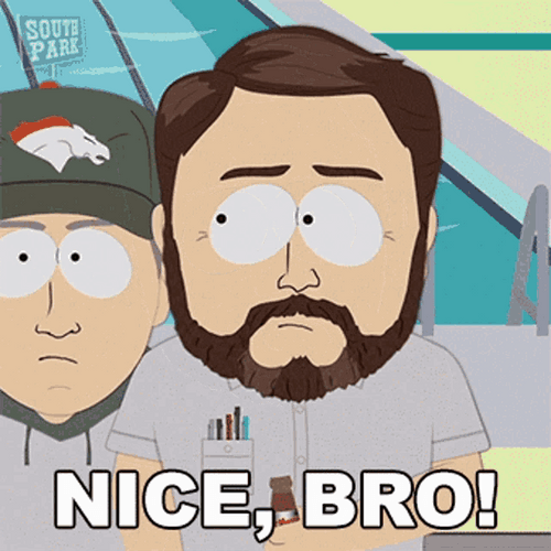 Nice Bro South Park GIF