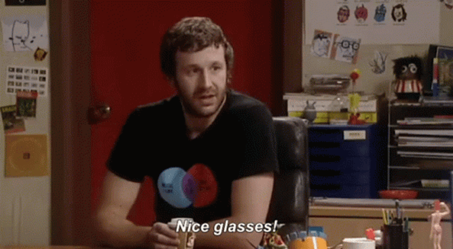 Nice Glasses Roy The It Crowd GIF