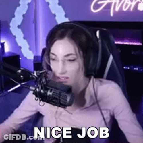 Nice Job Avori GIF