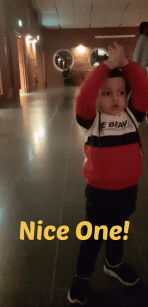 Nice One Little Boy GIF