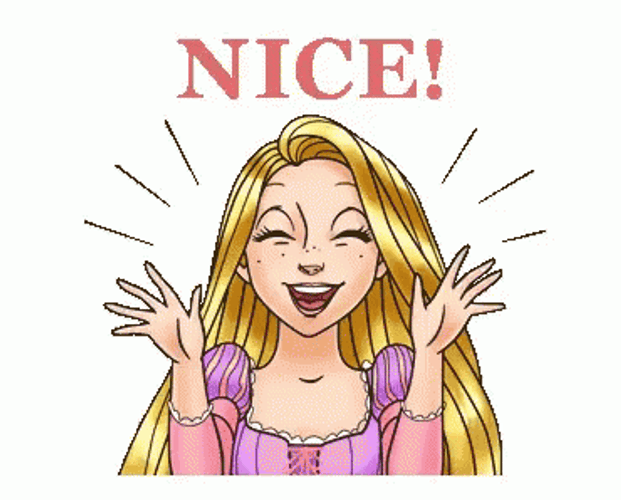 Nice Rapunzel Surprise GIF