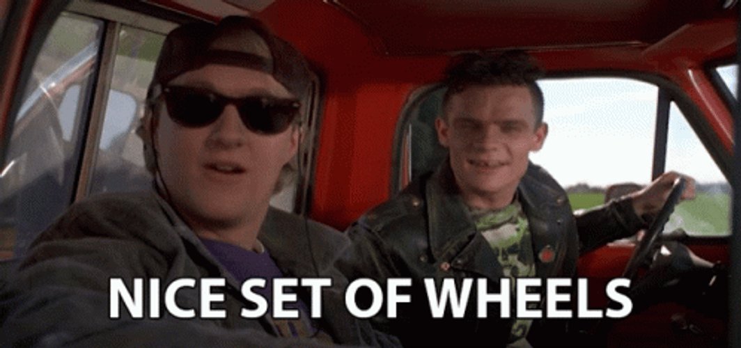 Nice Set Of Wheels Marty McFly GIF