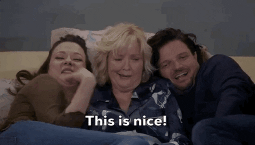 Nice Snuggle Bob Hearts Abishola GIF