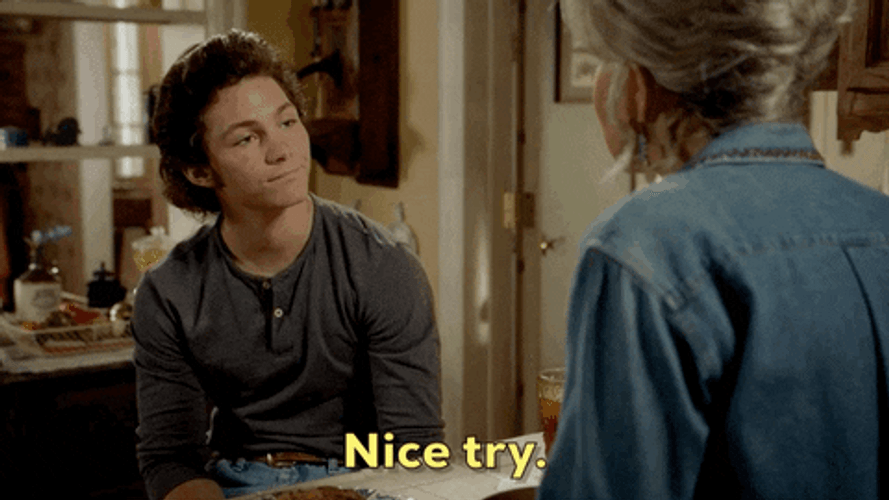 Nice Try George Cooper Jr Young Sheldon GIF