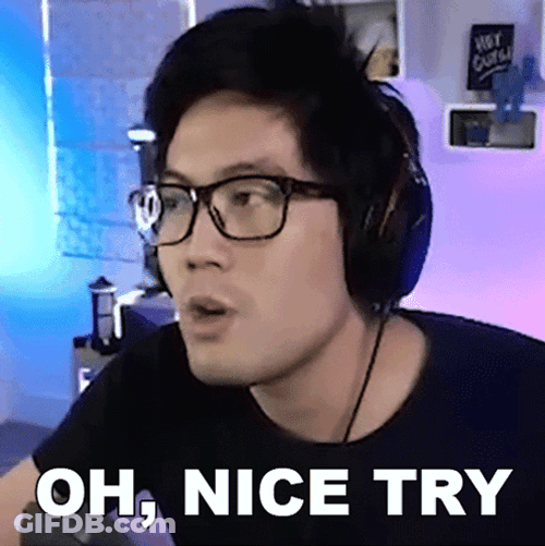 Nice Try Ryan Higa GIF