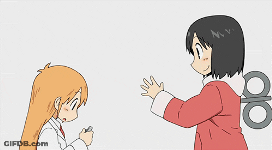 Nichijou Robot Nano GIF