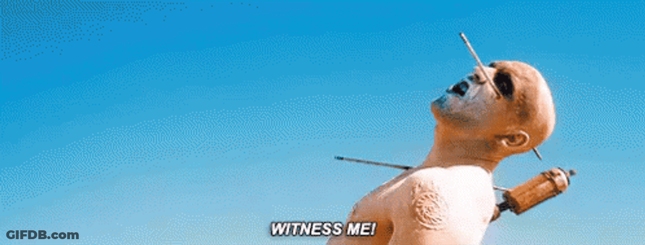 Nicholas Hoult As Nux Witness Me GIF