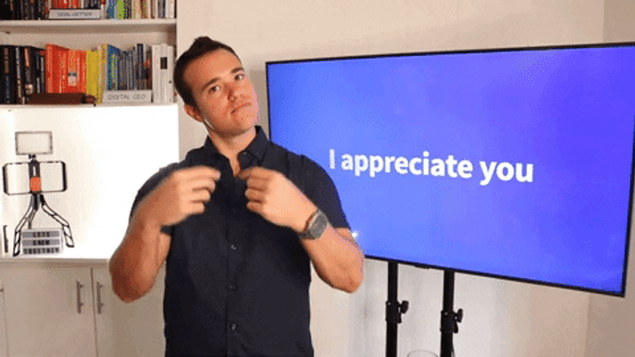 Nick Bonitatibus Appreciate You Gesture Real Mvp GIF