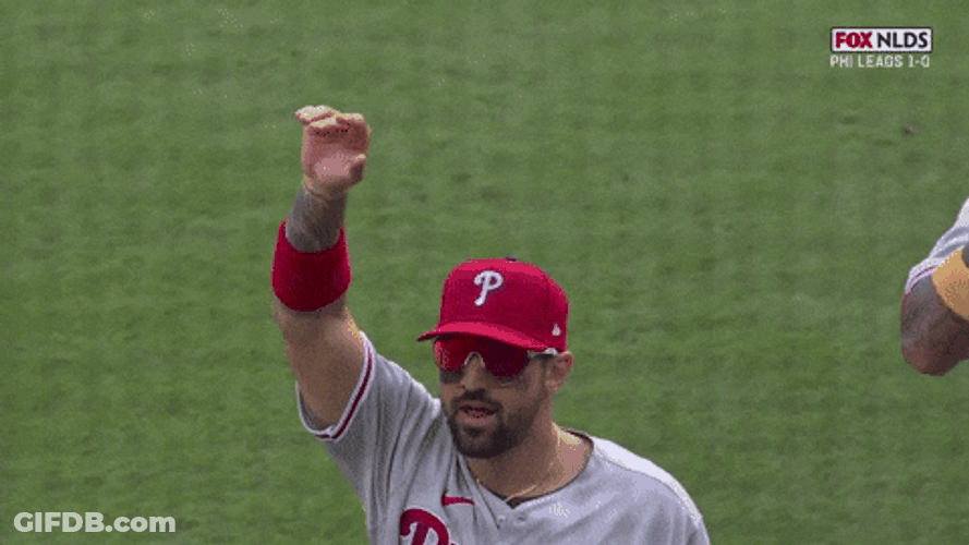 Nick Castellanos Close And Open His Hand GIF