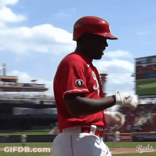 Nick Castellanos Giving Advice To His Teammate GIF