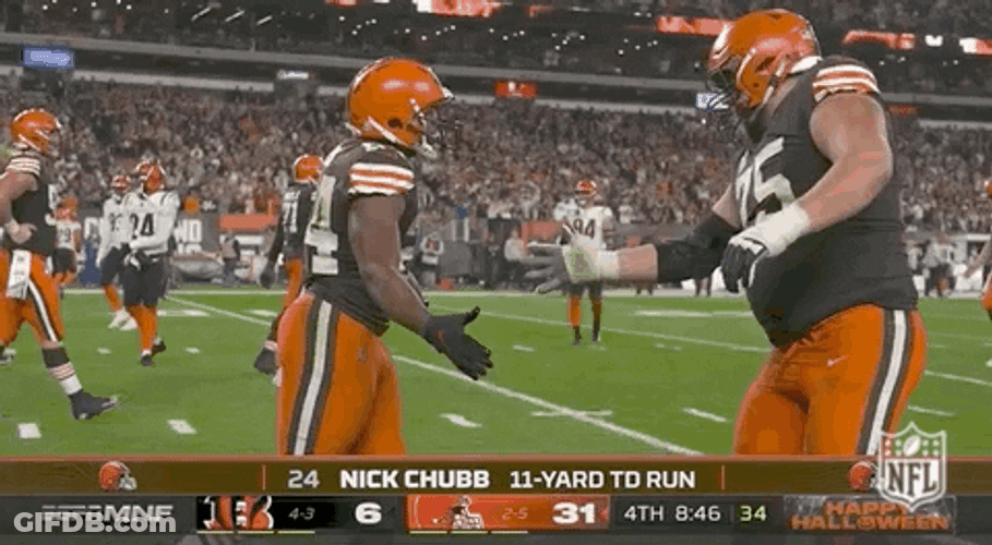 Nick Chubb GIF