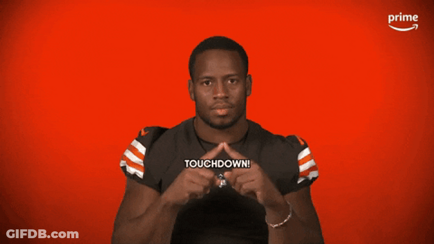 Nick Chubb GIF