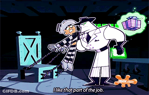 Nick.com Cartoon Saying I Like Part Of Job GIF