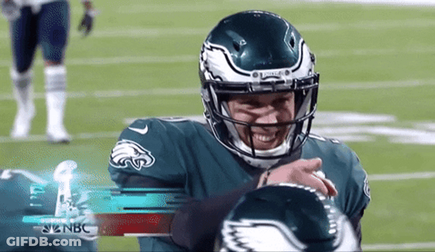 Nick Foles Smiling And Pointing At Someone GIF