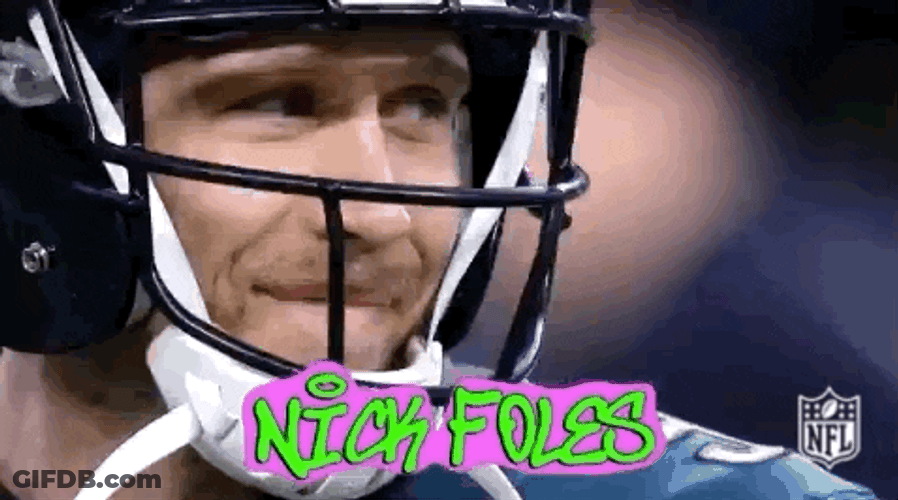Nick Foles Smiling Close Shot GIF