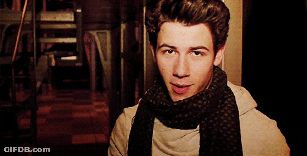 Nick Jonas Salute See Ya GIF