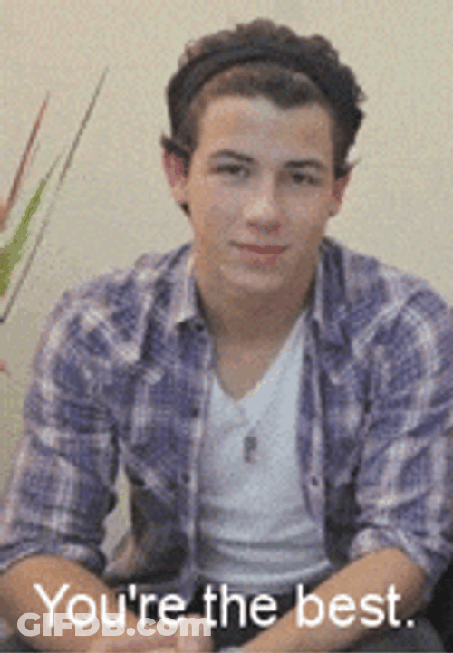 Nick Jonas Youre Simply The Best GIF