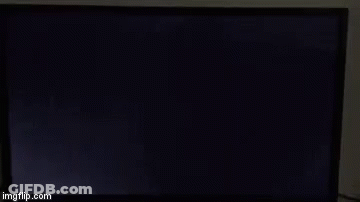 Nick Jr Logo On Television Screen GIF