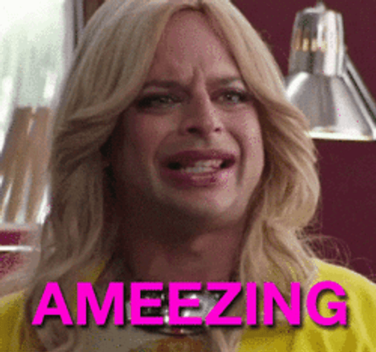 Nick Kroll Show Lola Amazing Reaction Meme GIF