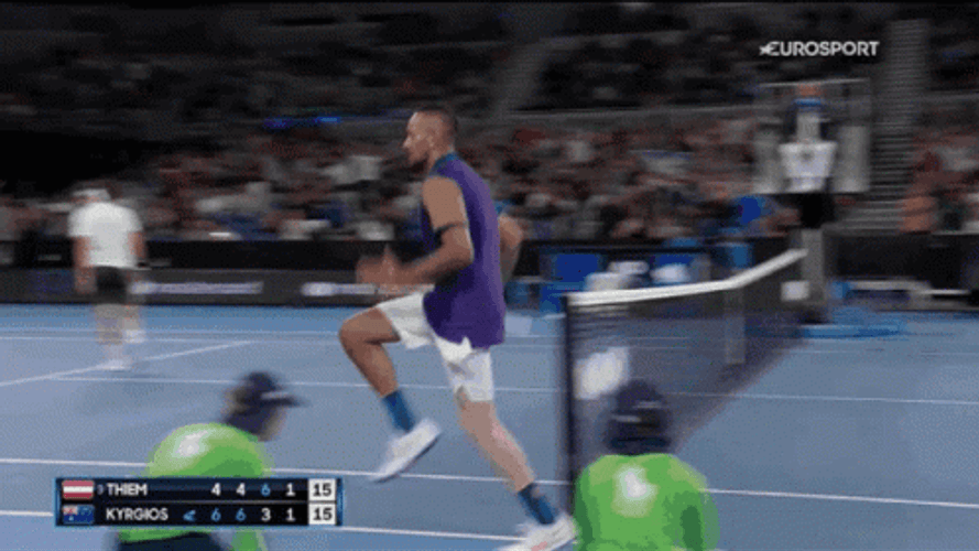 Nick Kyrgios Sprinting GIF