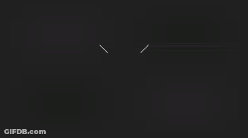 Nick Kyriakoulakos White Letters Black Background GIF