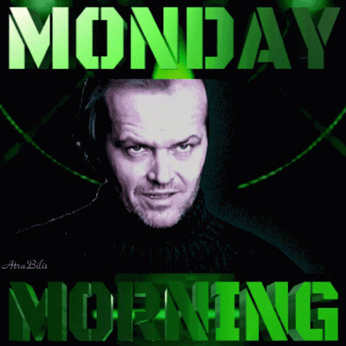 Nick Nicholson Waiting For Another Monday Morning GIF