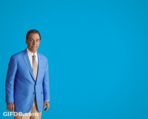 Nick Saban Talking About GIF