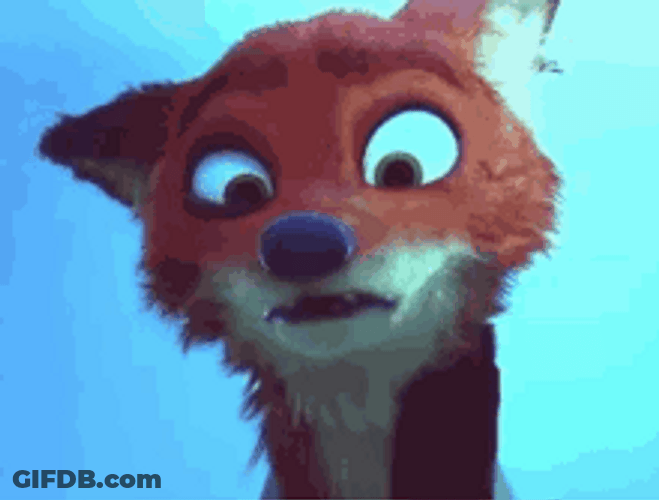 Nick Wilde Getting Coax & Soothing GIF