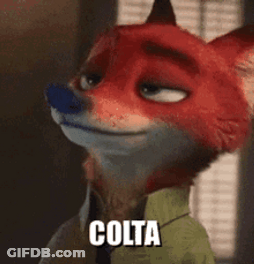 Nick Wilde Looking On His Side GIF