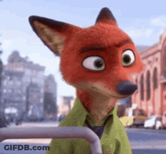 Nick Wilde Smirking GIF