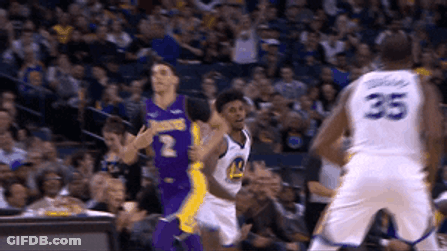 Nick Young Dap Jump With Teammate GIF