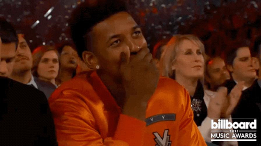 Nick Young Holding Back Laughter GIF