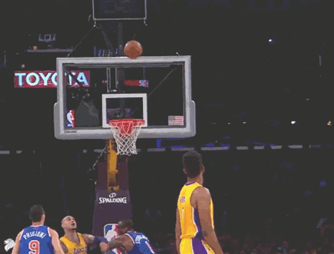 Nick Young No Look Miss GIF