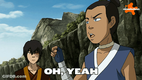 Nickelodeon Ad Two Cartoon Characters Oh Yeah GIF