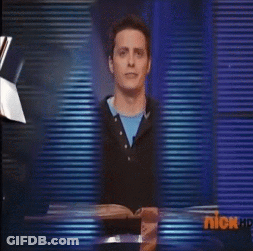 Nickelodeon Logo On Blue Background GIF