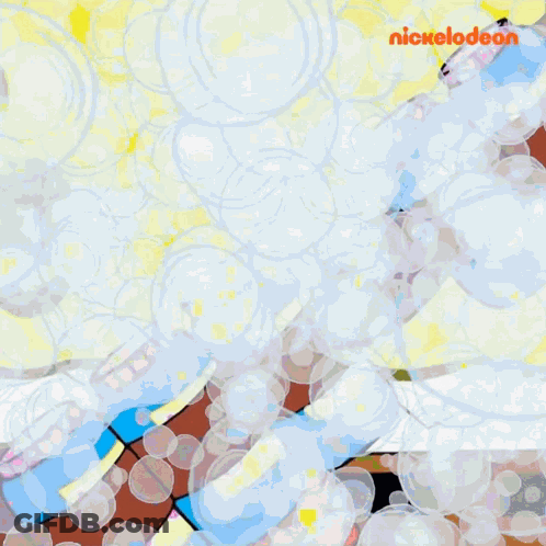 Nickelodeon Poster With Bottles GIF