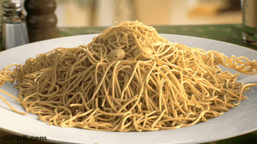 Nickelodeon Spaghetti Monster GIF