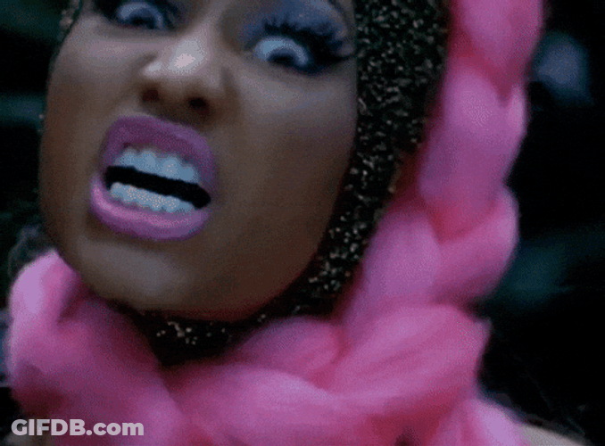 Nicki Minaj Anaconda Apple Bite GIF