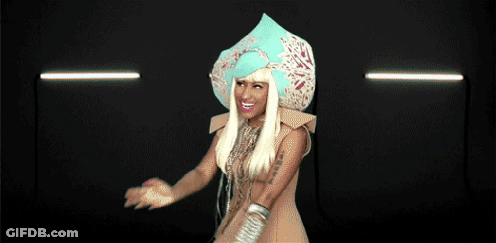 Nicki Minaj Anaconda Korean GIF