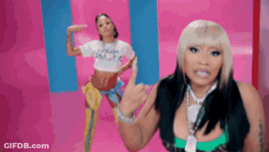 Nicki Minaj And Newbie Rappers GIF