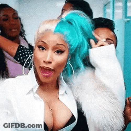 Nicki Minaj Head Sway GIF