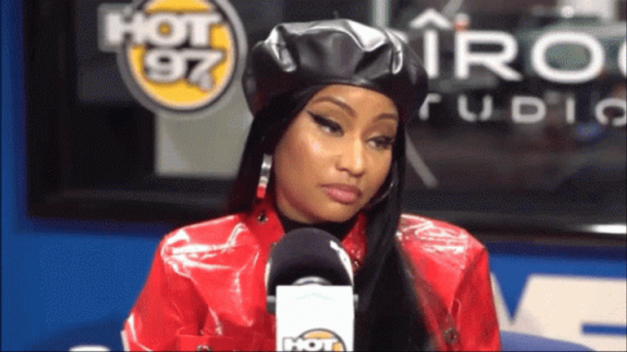 Nicki Minaj Hot 97 Interview GIF