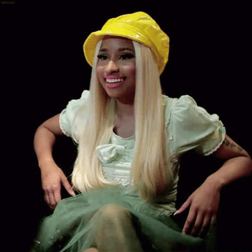 Nicki Minaj Rolling Eyes GIF