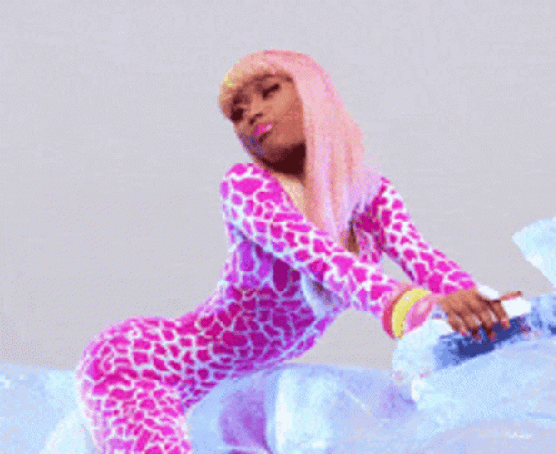 Nicki Minaj Twerk Super Bass Song GIF