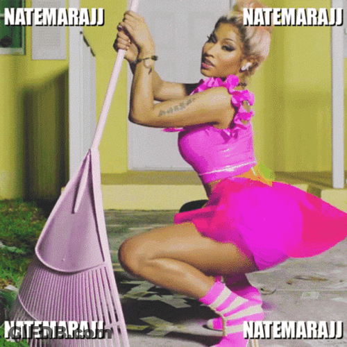 Nicki Minaj Twerk Yo Gotti Rake It Up GIF